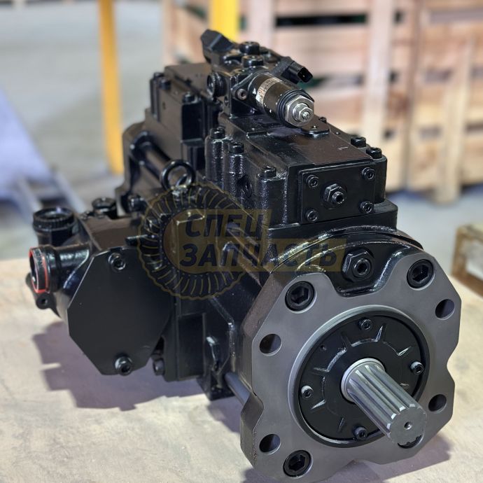 Насос гидравлический KOBELCO SK200 - KAWASAKI K5V80DTP-9R с PTO - YN10V00014F1