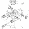 Редуктор хода с мотором Doosan DH55_2