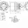 Редуктор хода с мотором CAT E305_4